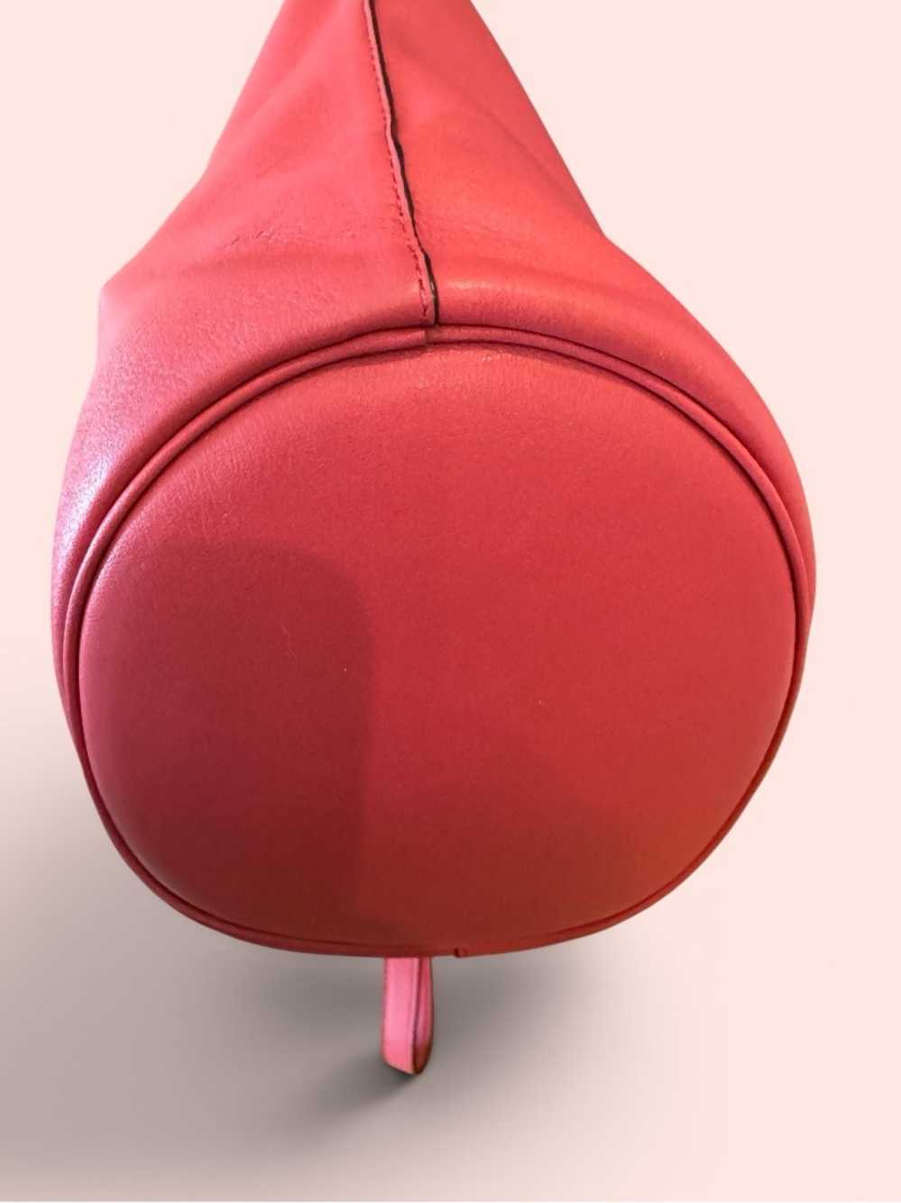 Coach - Bleeker Mini Duffle Bucket Bag #32281 2014 Loganberry - Nice Condition - Picture 11 of 13